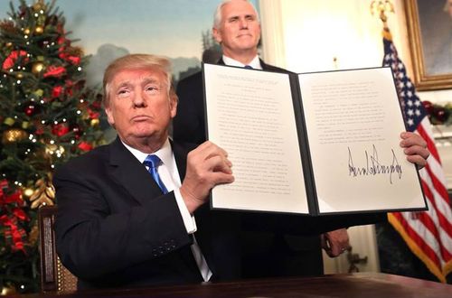 Трамп признал Иерусалим столицей Израиля