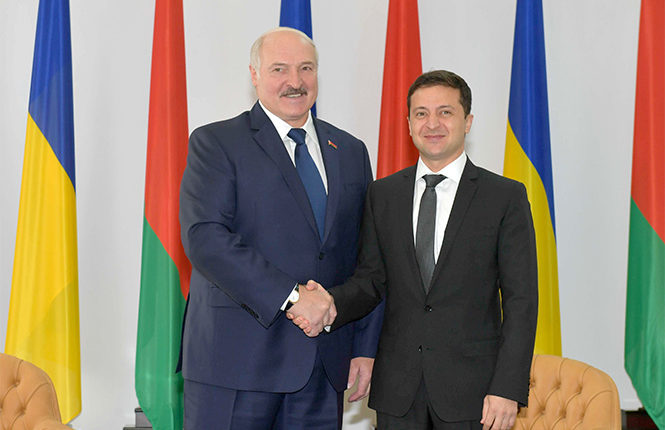Лукашенко и Зеленский