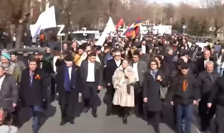 Митинг в Армении