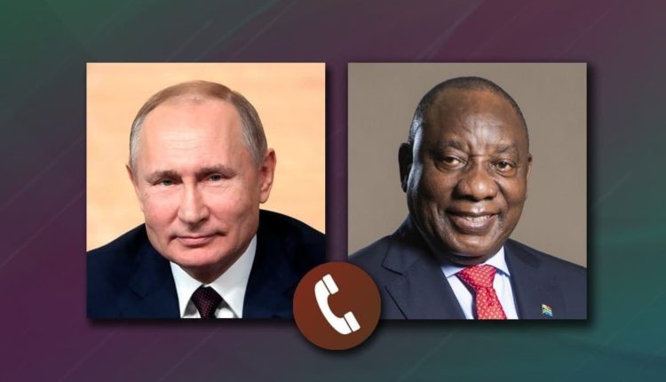 Путин и Рамафоза обсудили сотрудничество и украинский кризис